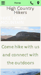 Mobile Screenshot of highcountryhikers.org